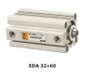 Thin Embedded Type Compact Pneumatic Cylinder