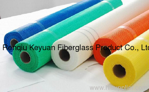 Alkaline-resistant fiberglass mesh