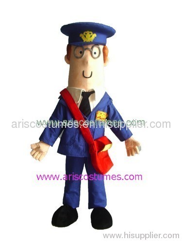 postman pat mascot costume cartoon costumes mascot