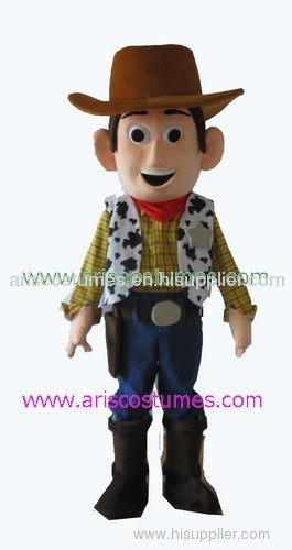 toy story character cowoy woody costume mascot,cartoon characters mascot