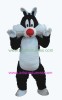 Sylvester mascot cartoon characters costumes