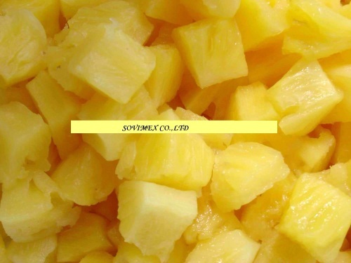 Pineapple chunk, IQF pineapple chunk