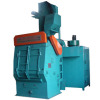 Tracked shot peening machine