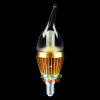 5W COB LED Candle Bulb, 360deg LED Candelabra Lamp