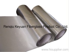 Boating Material China Aluminium foil fiberglass fabrics 185g (ISO9001)