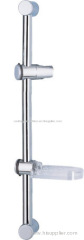 Wall Mounted Slider Bar Shower System Set In Chrome Finish