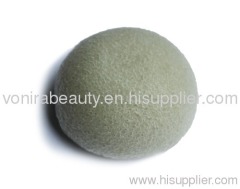 French Green Clay Sponge Puff
