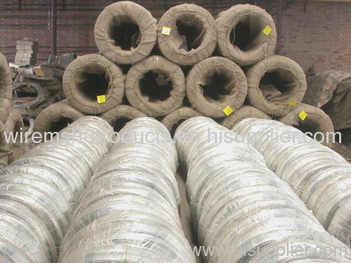 Hot dipped galvanized wire