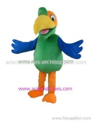 parrot mascot, customize mascot, mascot advertising