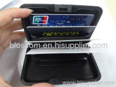 Metal name card or credit card holder