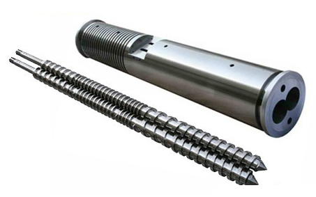 parallel twin screw barrel