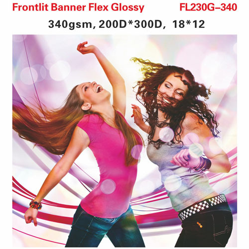 Frontlit Blockout Banner Flex Glossy