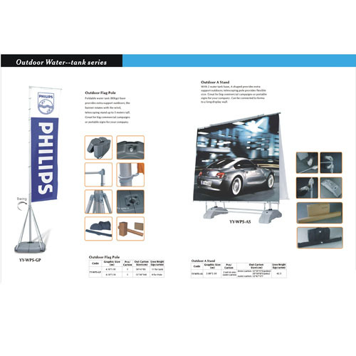 Outdoor Flag Pole Stand