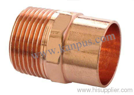 Copper Male adaptor (copper fitting HVAC/R fitting)