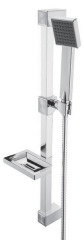 New Style Square Slide Bar Set With Square Handheld Shower