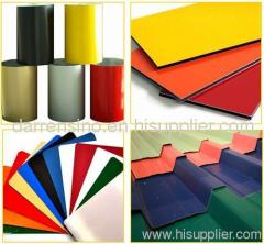 PE/PVDF color coated alulminum coils/sheets