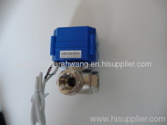 Motorized valve