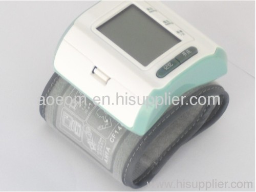 Digital mini pocket wrist blood pressure monitor