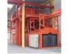 Accumulation shot blasting machine