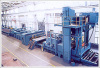 Roller table steel shot blasting machine