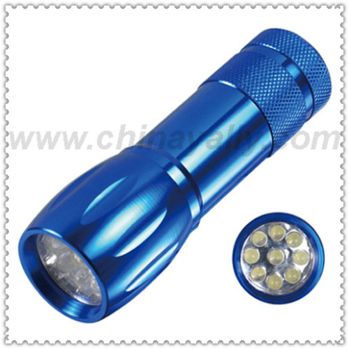 9 LED Aluminium Torch Flashlight