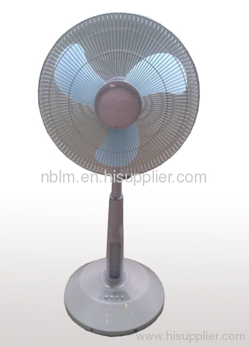 Oscillating Solar Electric Fan with Adjustable Speed