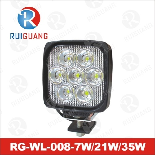 35w square LED working lamps