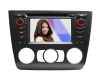 6.2 Inch BMW 1 Series DVD Radio with GPS Navigation DVB-T RDS