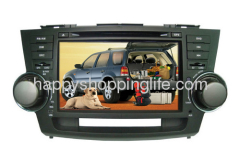 Digital Touchscreen Car DVD Player for Toyota Highlander