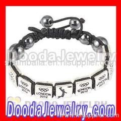 London 2012 Olympics Bracelets Wholesale With Olympics Basketball Bead