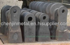 Spare parts of hammer type crusher