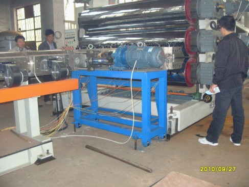 PVC foam sheet extrusion line