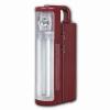 Rechargeable Emergency Light with 1-piece Halogen Bulb and 2 x 6W Tubes