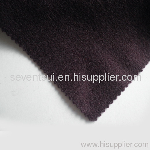 double faced woolen fabric