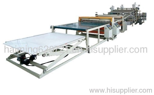 ABS multi-layer composite Plastic Extrusion Sheet Production line