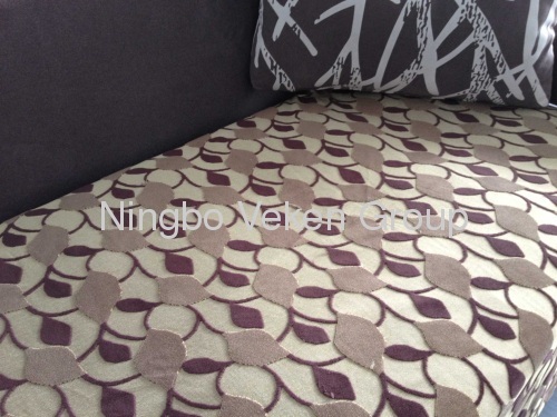 Velvet sofa upholstery fabric