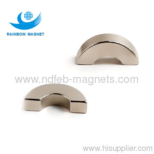 Neodymium Iron Boron magnet Arc. NdFeB Arc magent