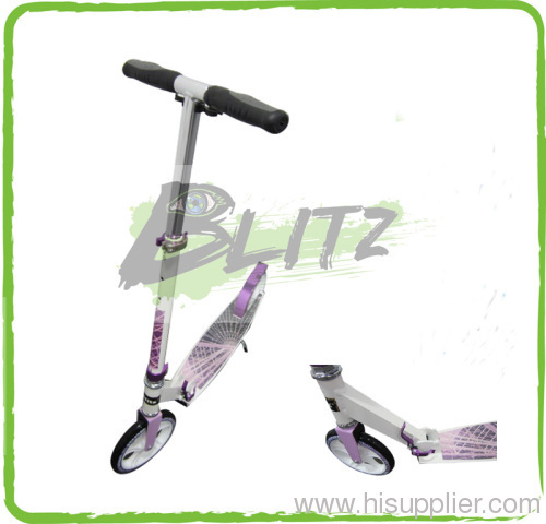 Adult kick scooter with big wheel