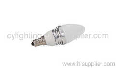1.5W Φ37mm×103mm Aluminum Die-casted E14 Base LED Candle Bulb Lights