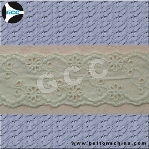 COTTON EMBROIDERY LACE WITH SHIRT