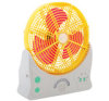 Charger Table Fan Price with Mobile Charger with 16 LED Light