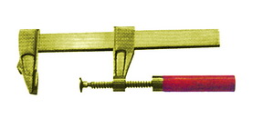 Non-spark screw clamp products ,bessey screw with red handle , hand tools