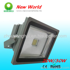 20w-50w Brigdelux chip meanwell led flood light wite CE&RoHS