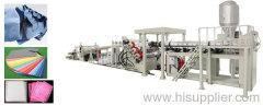 PE sheet making machine