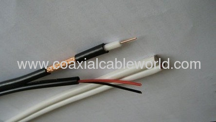 75 Ohm COAXIAL CABLE+ POWER WIRE