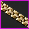 2012 Golden Unisex Bracelet Jewelry 1530062