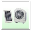Solar Powered Portable Fans with Indicator