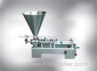 Semi-automatic toothpaste filling machine