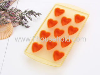 festival ice cube tray heart ice tray