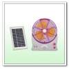 Solar Fan for Car with AM & FM radio
